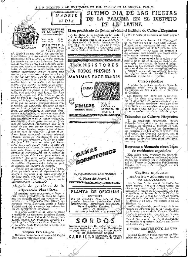 ABC MADRID 01-09-1963 página 53