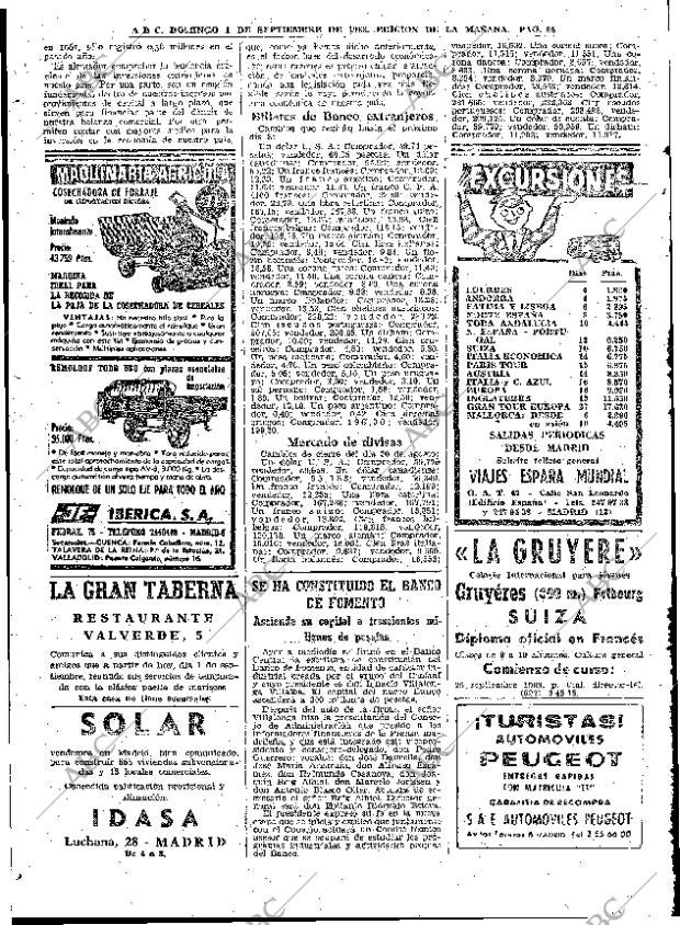 ABC MADRID 01-09-1963 página 58