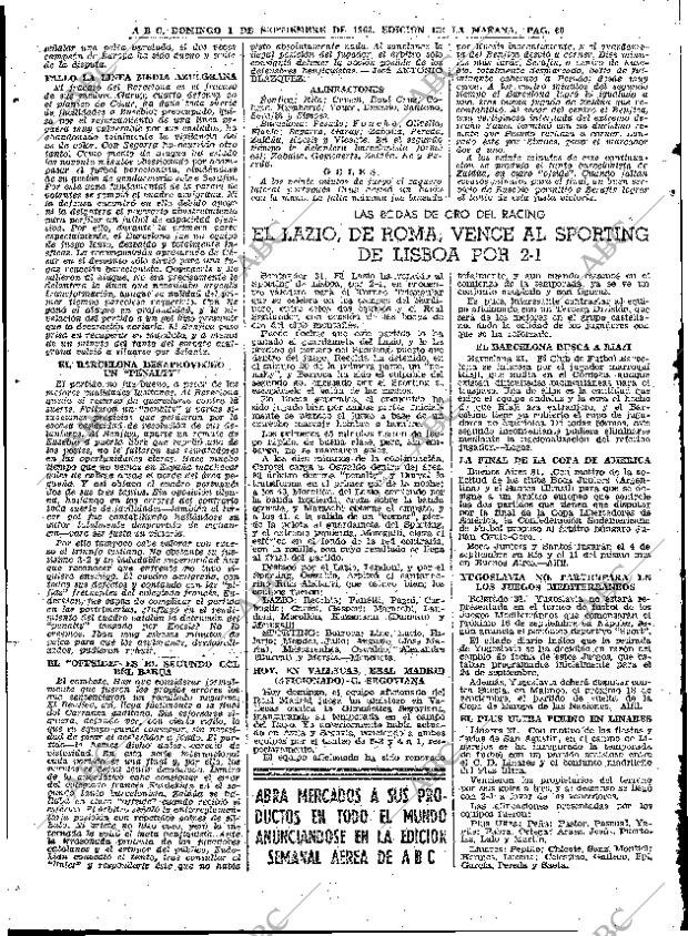 ABC MADRID 01-09-1963 página 60