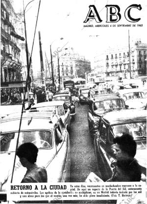 ABC MADRID 04-09-1963 página 1