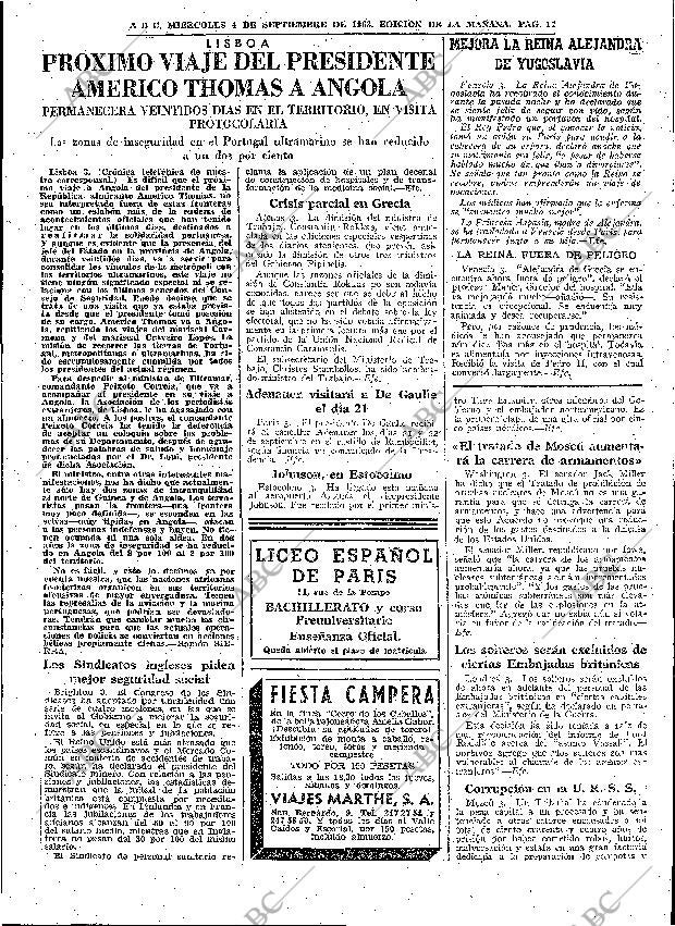 ABC MADRID 04-09-1963 página 17