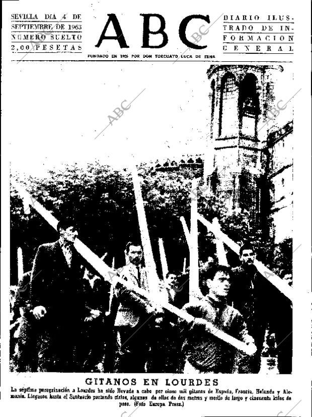 ABC SEVILLA 04-09-1963 página 1