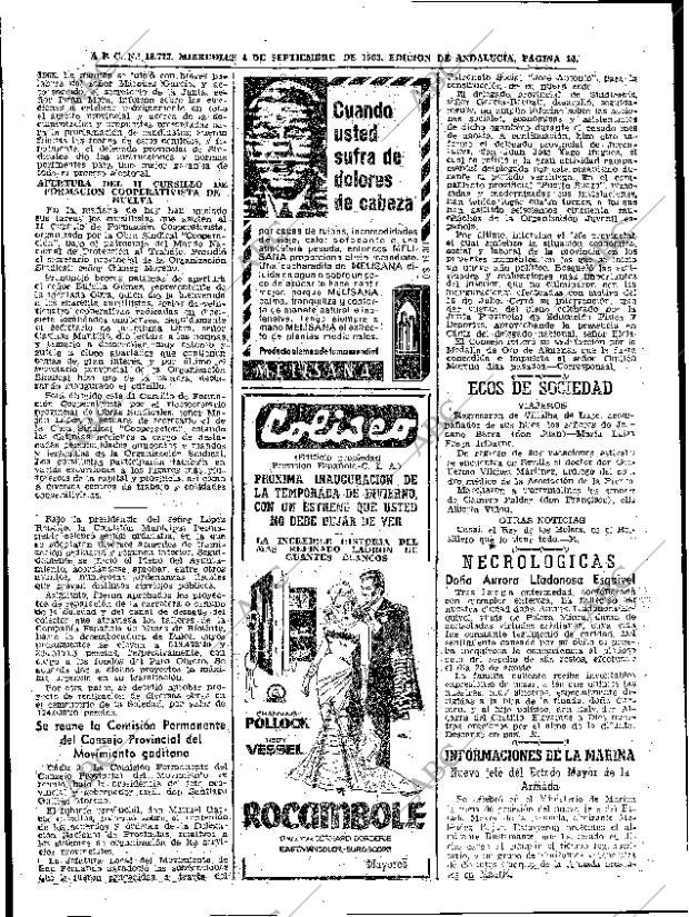 ABC SEVILLA 04-09-1963 página 16