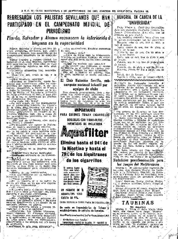 ABC SEVILLA 04-09-1963 página 25