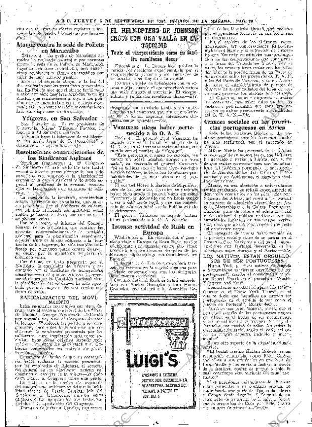 ABC MADRID 05-09-1963 página 26