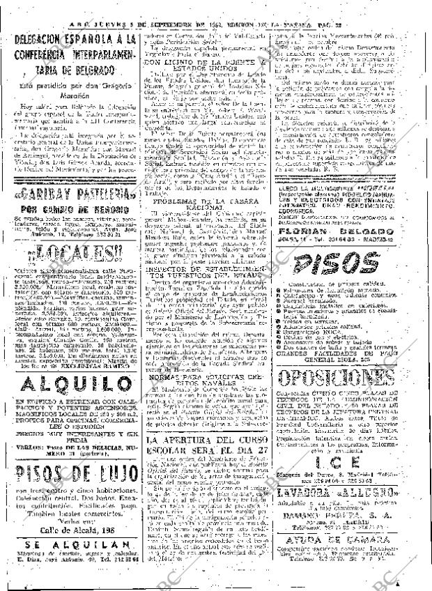 ABC MADRID 05-09-1963 página 32