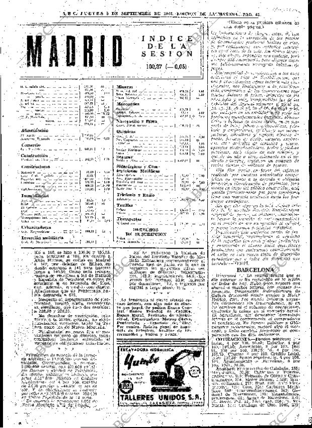 ABC MADRID 05-09-1963 página 45