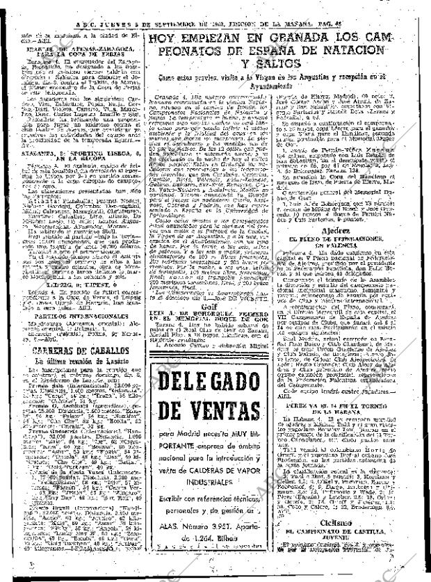 ABC MADRID 05-09-1963 página 48