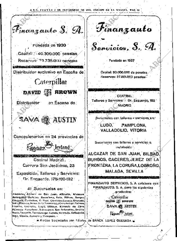 ABC MADRID 05-09-1963 página 50