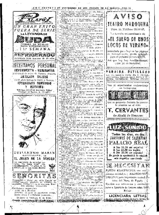 ABC MADRID 05-09-1963 página 54