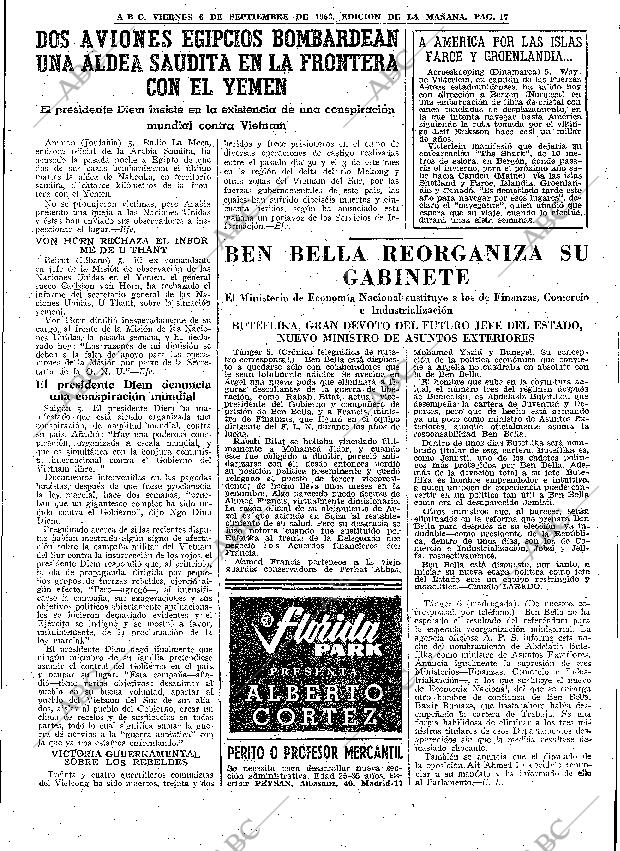 ABC MADRID 06-09-1963 página 17