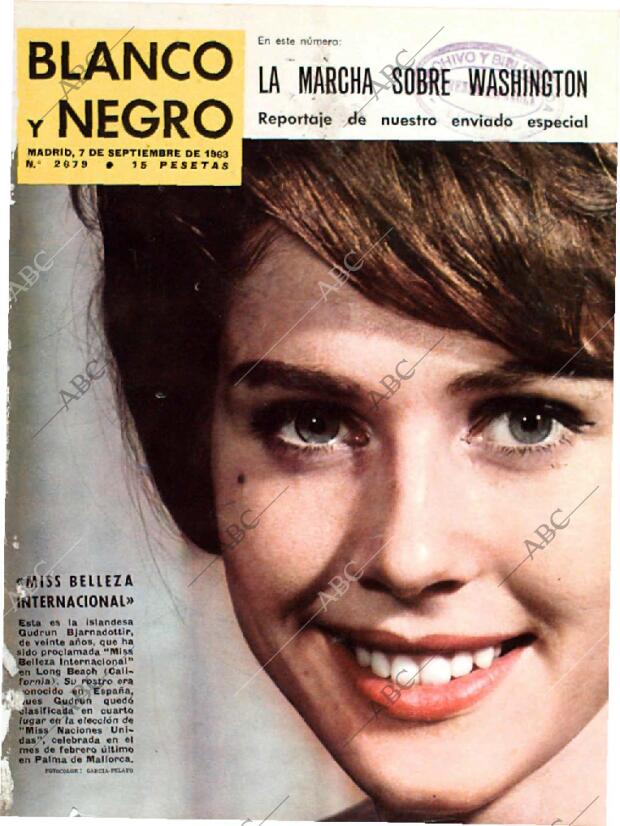 BLANCO Y NEGRO MADRID 07-09-1963 página 1