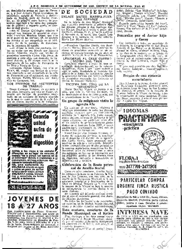 ABC MADRID 08-09-1963 página 62