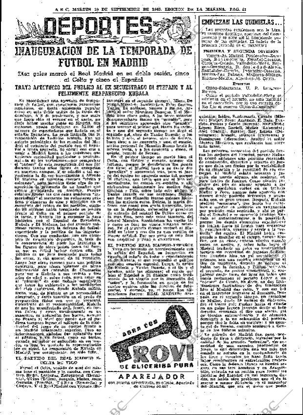 ABC MADRID 10-09-1963 página 41