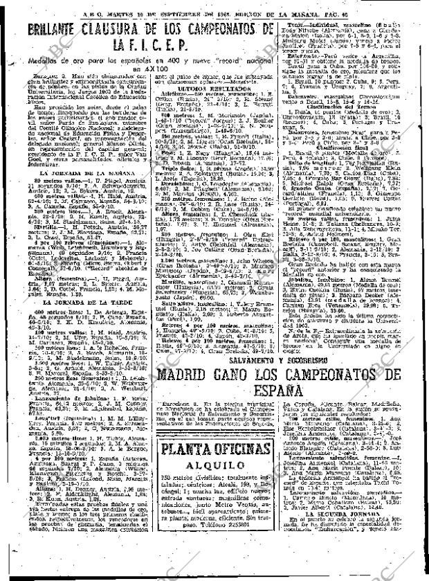 ABC MADRID 10-09-1963 página 46