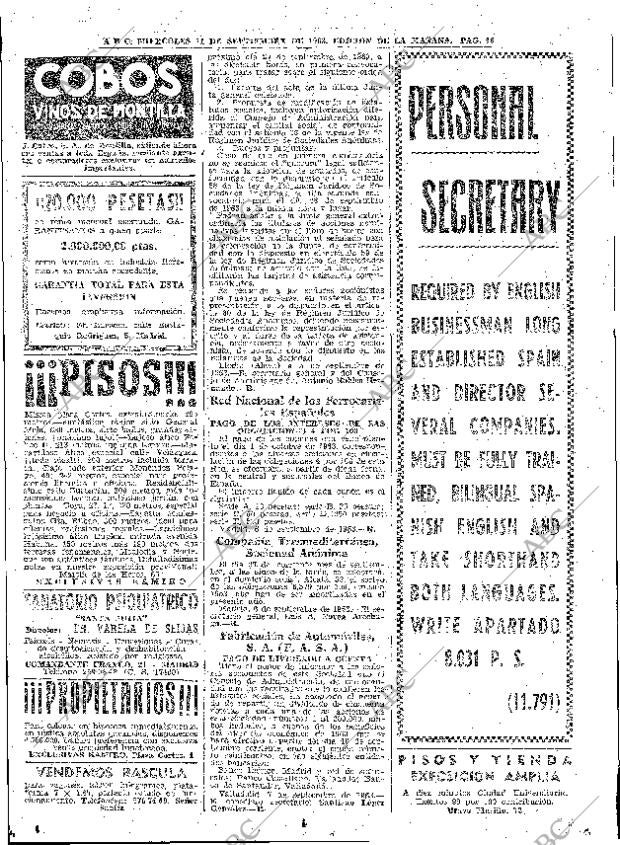 ABC MADRID 11-09-1963 página 54