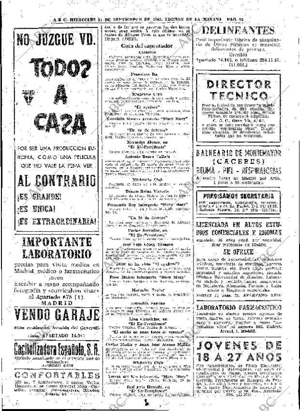 ABC MADRID 11-09-1963 página 60