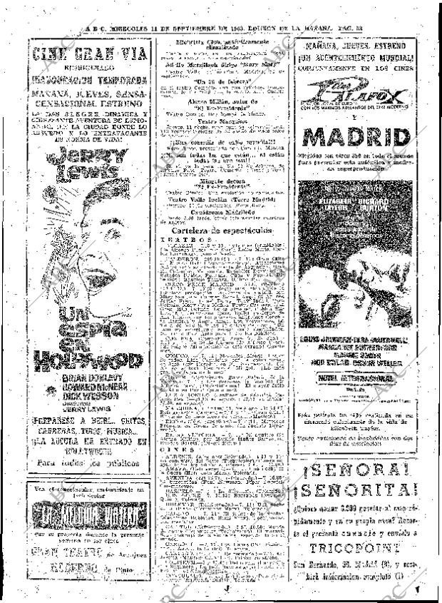 ABC MADRID 11-09-1963 página 61