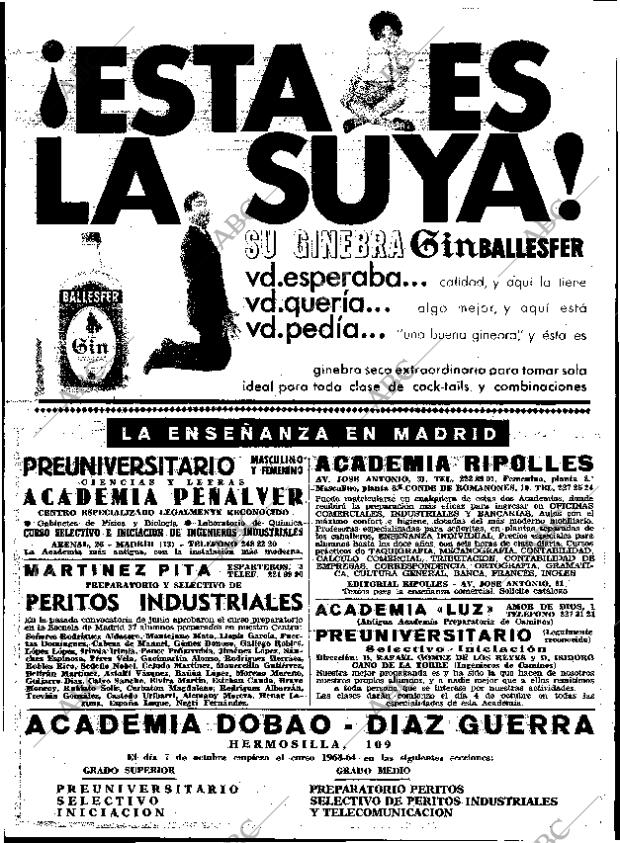 ABC MADRID 13-09-1963 página 10