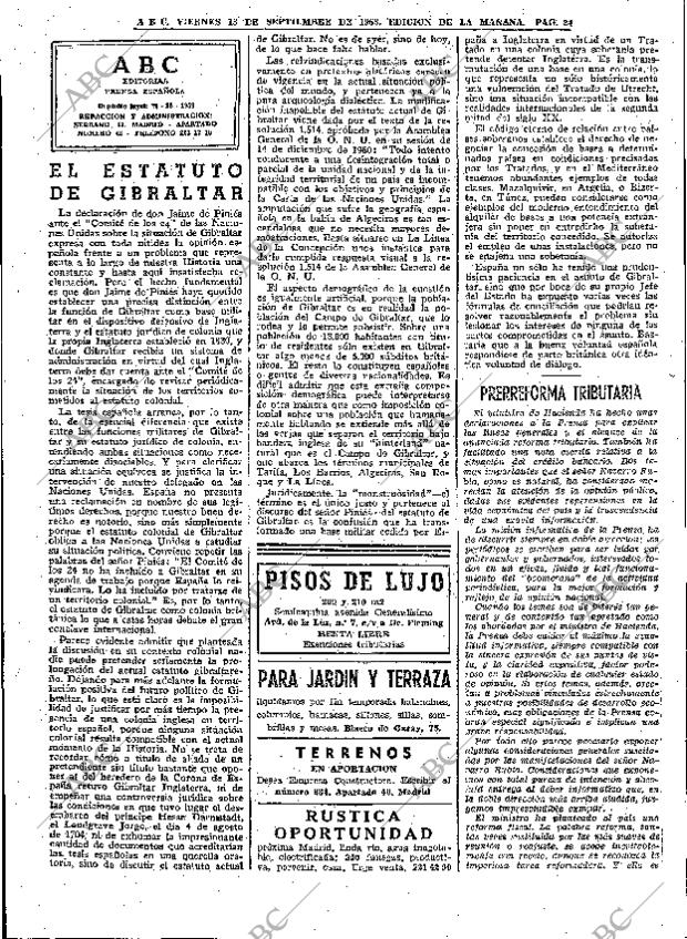 ABC MADRID 13-09-1963 página 24