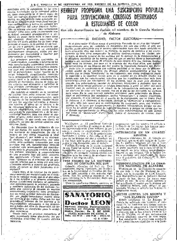 ABC MADRID 13-09-1963 página 25