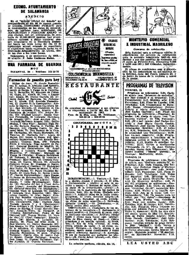 ABC MADRID 13-09-1963 página 59