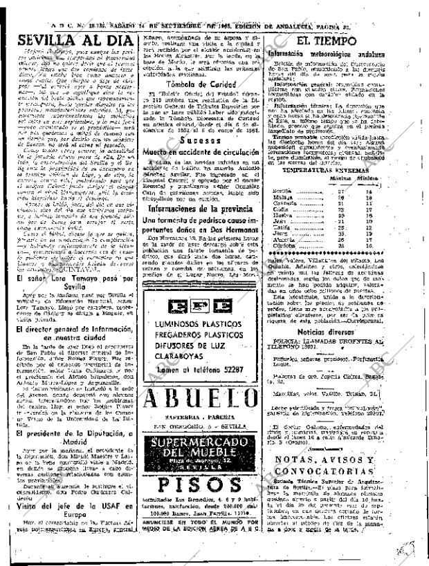 ABC SEVILLA 14-09-1963 página 33