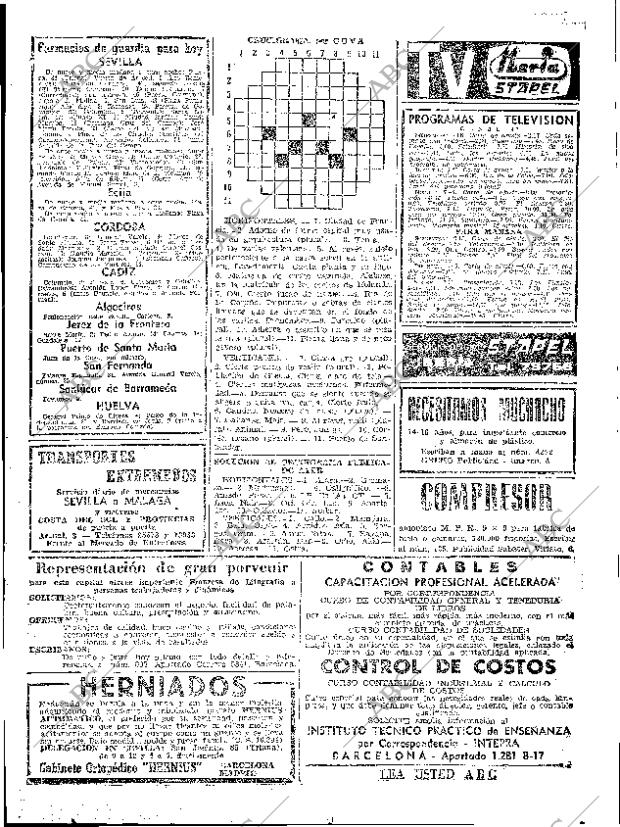 ABC SEVILLA 14-09-1963 página 43