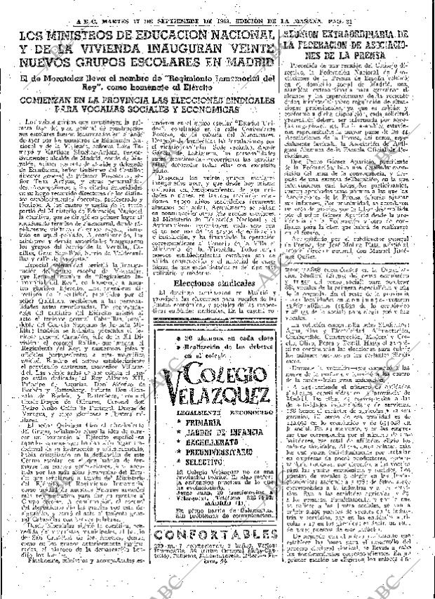 ABC MADRID 17-09-1963 página 31