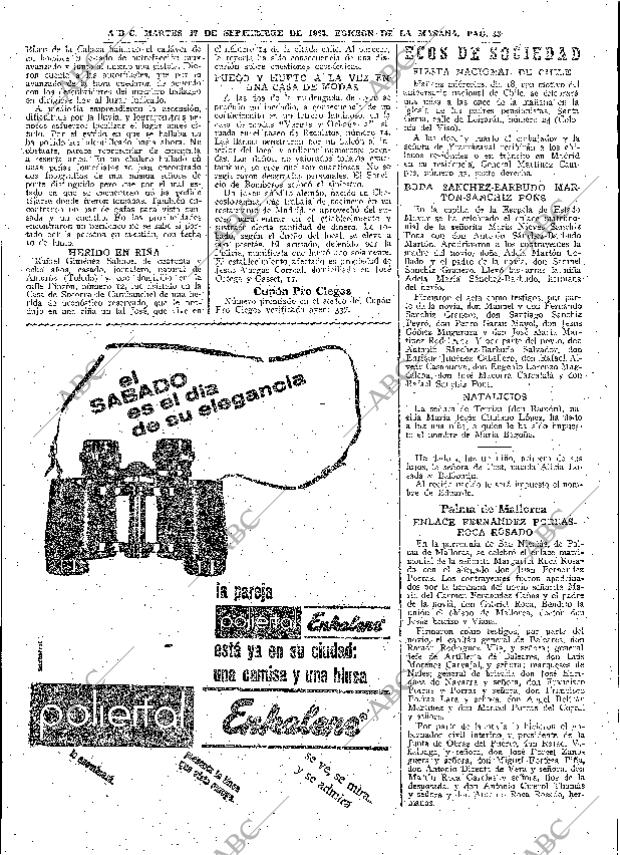 ABC MADRID 17-09-1963 página 33