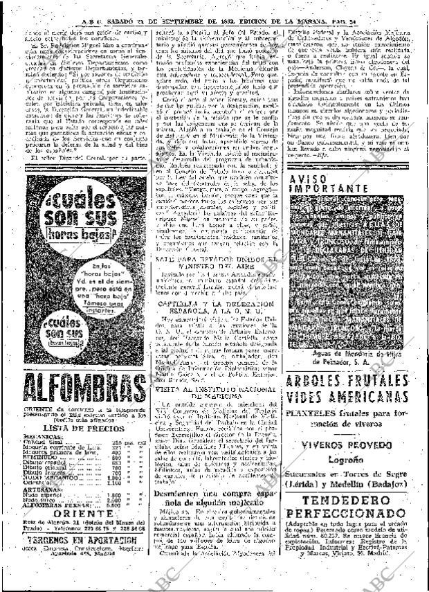 ABC MADRID 21-09-1963 página 34