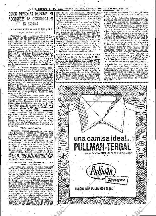 ABC MADRID 21-09-1963 página 43