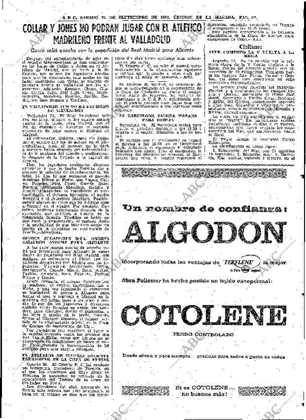 ABC MADRID 21-09-1963 página 59