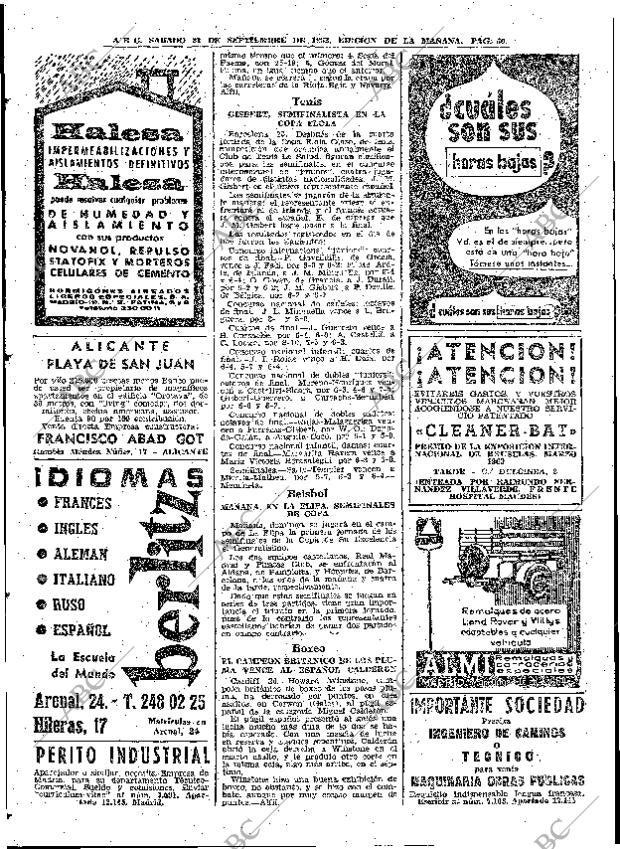 ABC MADRID 21-09-1963 página 60