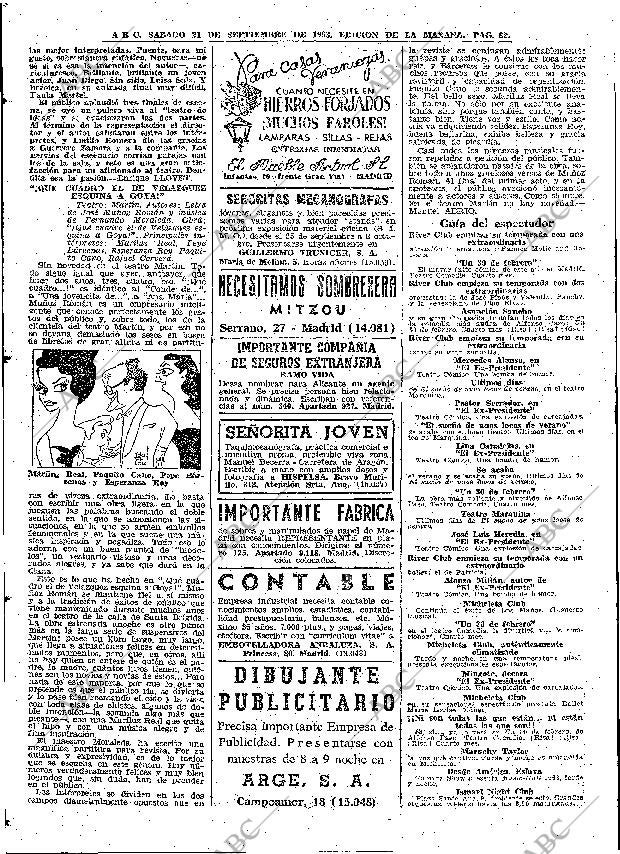 ABC MADRID 21-09-1963 página 62