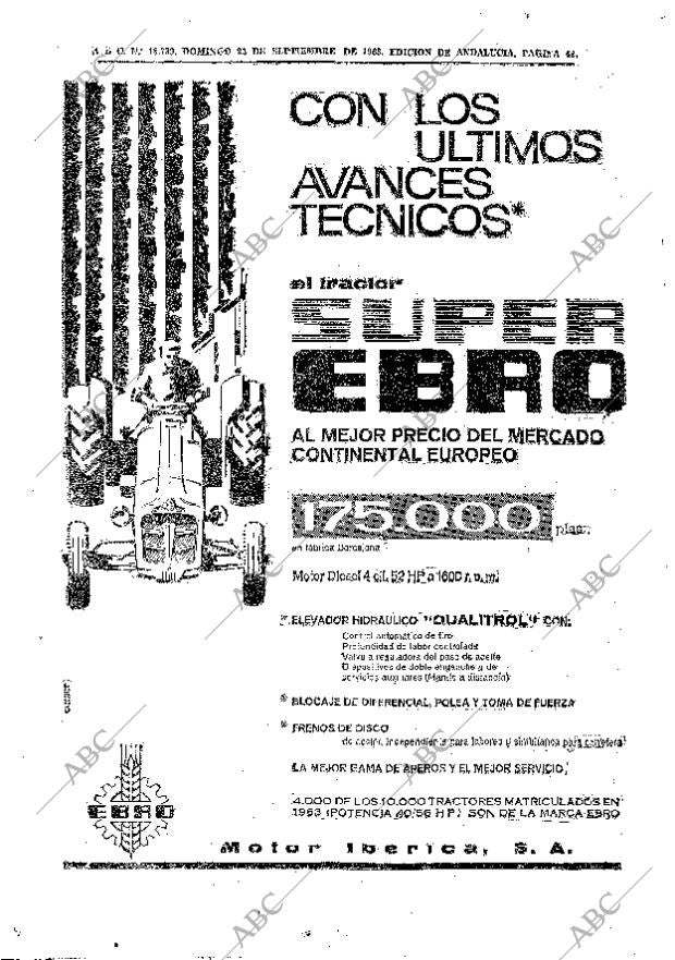 ABC SEVILLA 22-09-1963 página 42