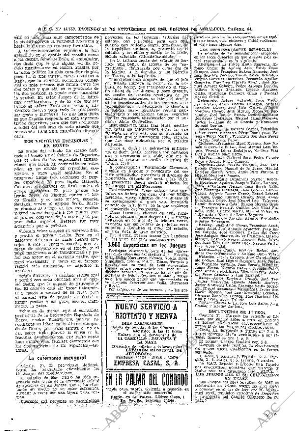 ABC SEVILLA 22-09-1963 página 64