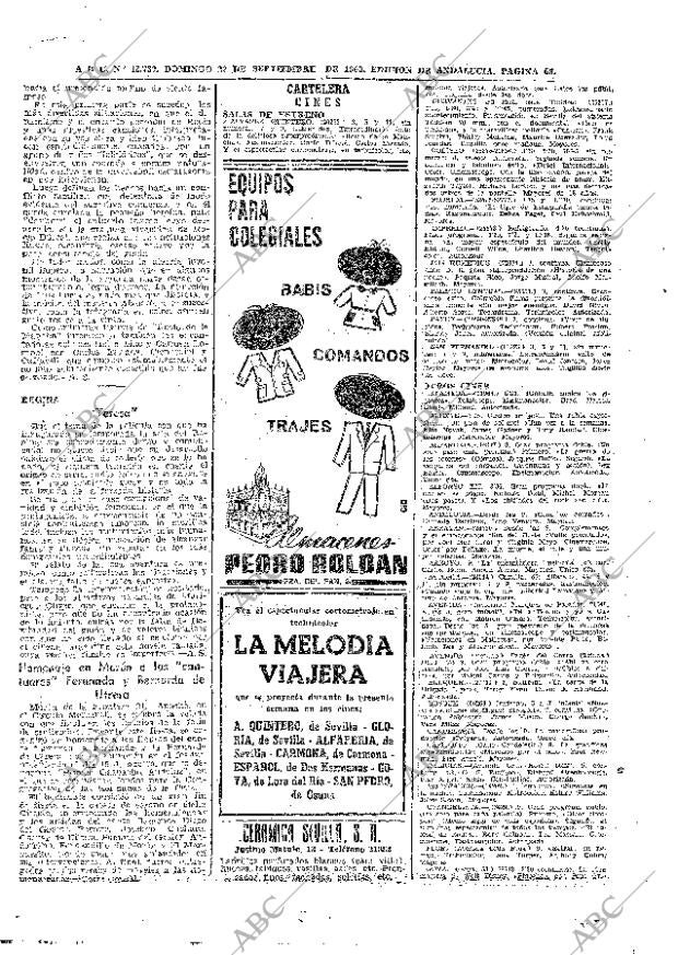ABC SEVILLA 22-09-1963 página 68
