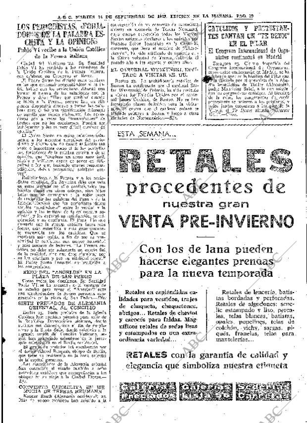 ABC MADRID 24-09-1963 página 39