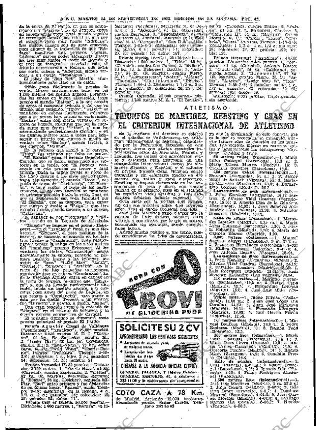 ABC MADRID 24-09-1963 página 62