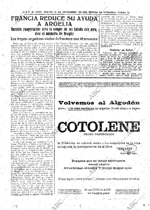 ABC SEVILLA 24-09-1963 página 23