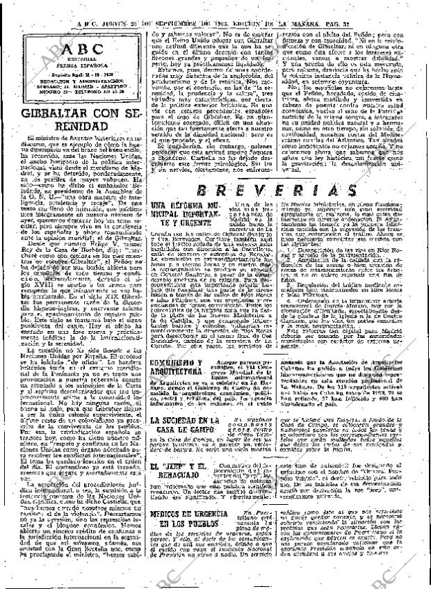 ABC MADRID 26-09-1963 página 32