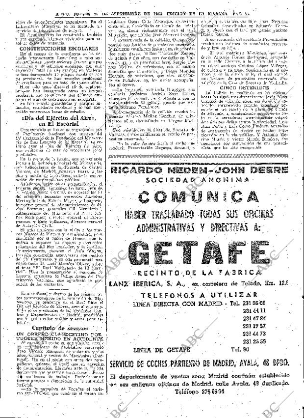 ABC MADRID 26-09-1963 página 55