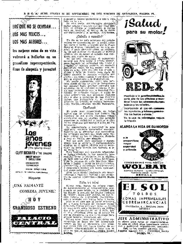 ABC SEVILLA 26-09-1963 página 38