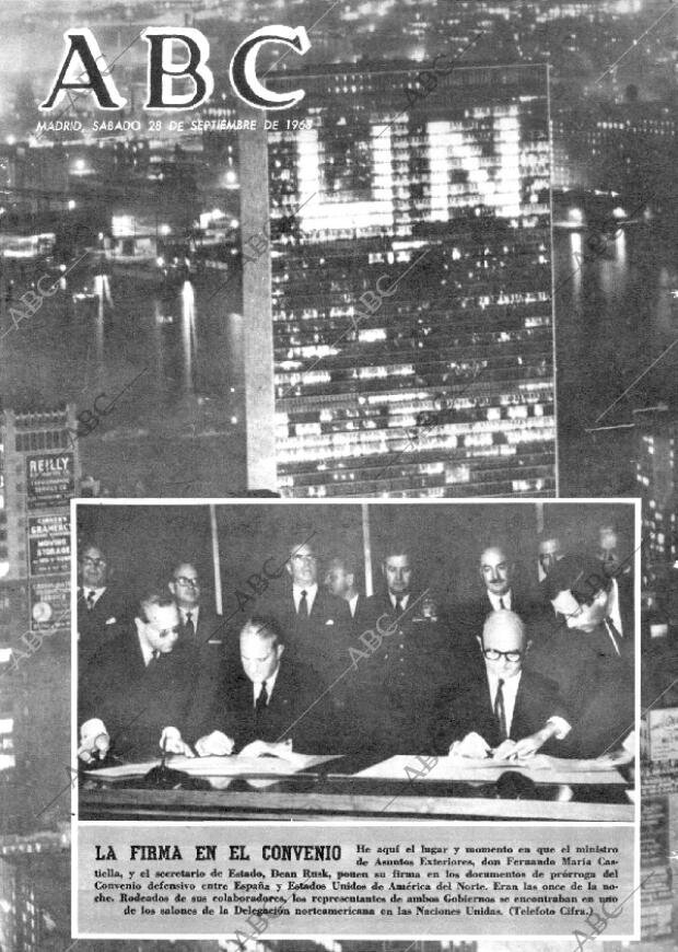 ABC MADRID 28-09-1963 página 1