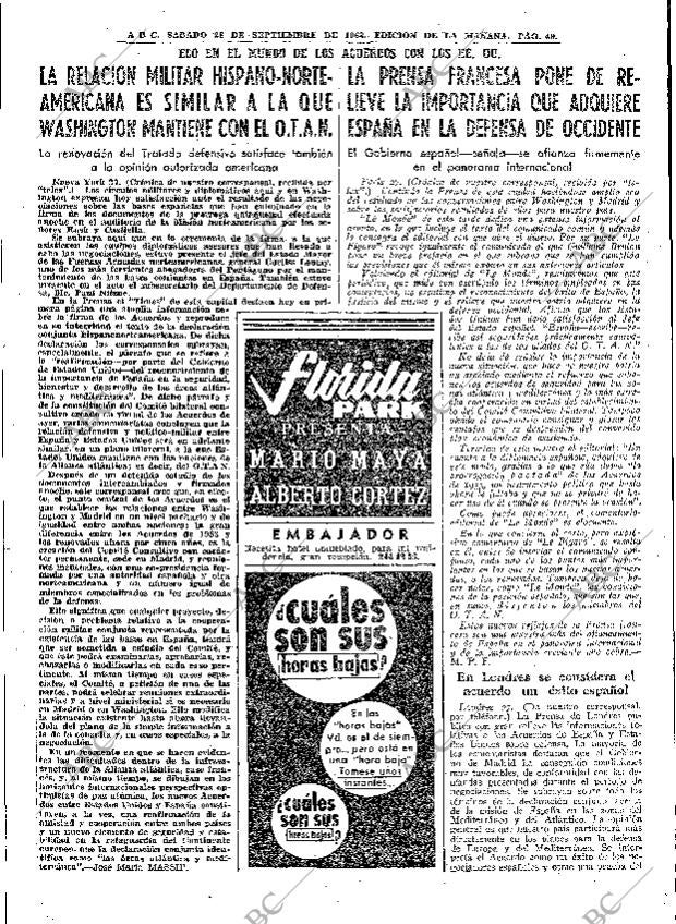 ABC MADRID 28-09-1963 página 49