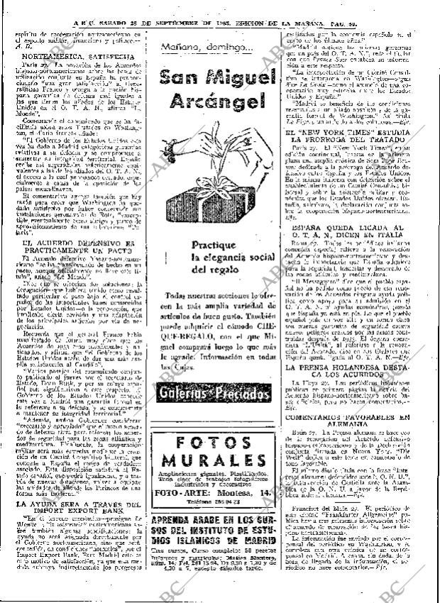 ABC MADRID 28-09-1963 página 50