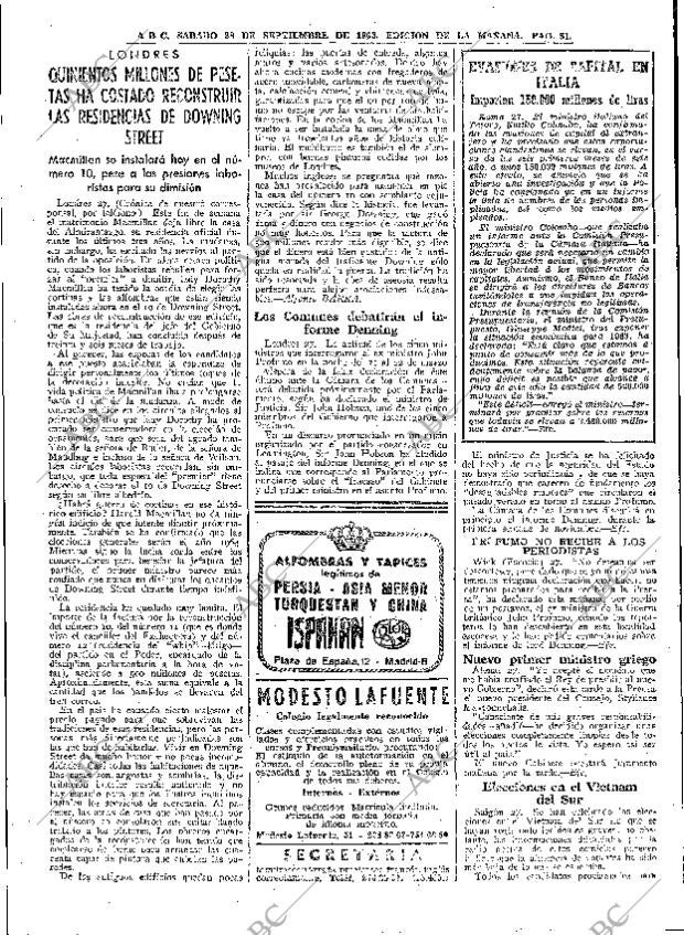 ABC MADRID 28-09-1963 página 51