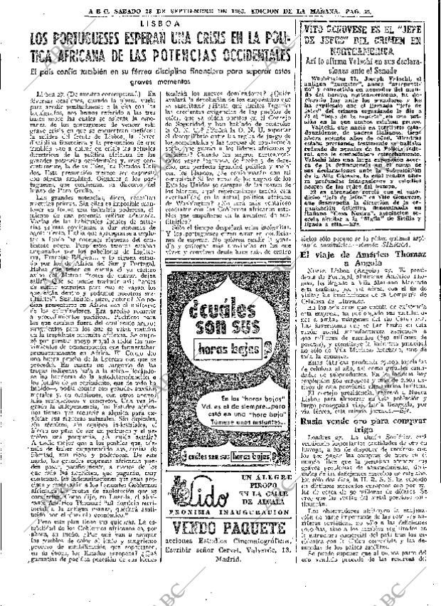 ABC MADRID 28-09-1963 página 55