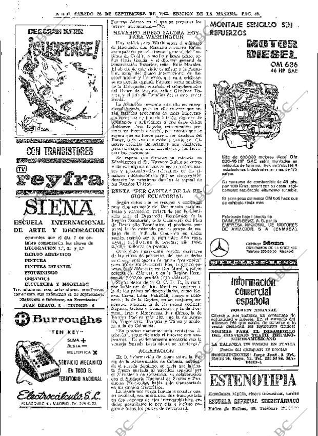ABC MADRID 28-09-1963 página 60